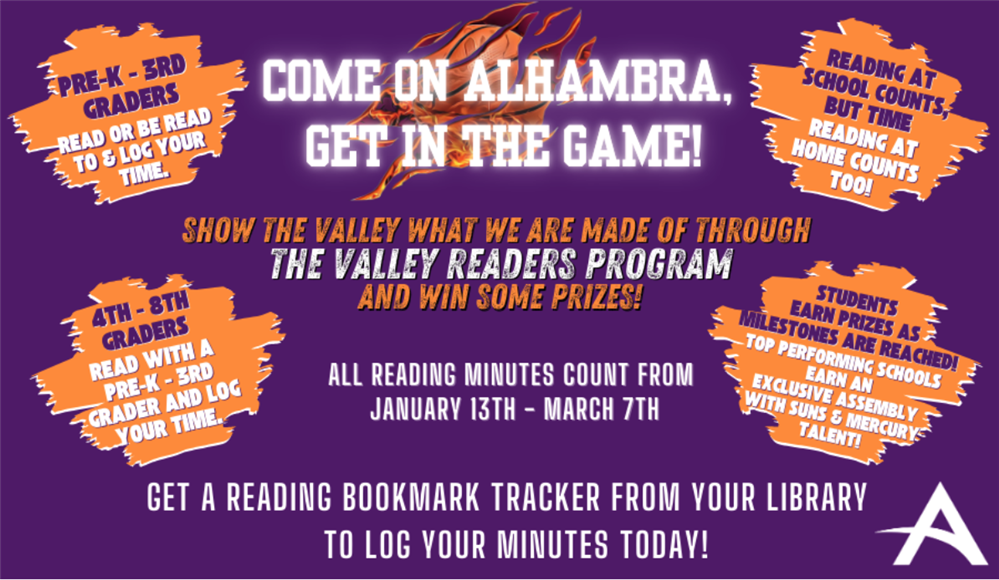   Valley Readers Program Flyer